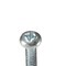 Zoro Select #6-32 x 1/2 in Phillips Pan Machine Screw, Zinc Plated Steel, 10000 PK 0608MPP - alternate 2
